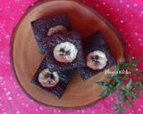 Foto langkah ke 6 dari resep Brownies Panggang (Coklat Pisang).