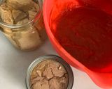 Foto del paso 2 de la receta: Espirales de tres colores con salsa de tomate, atún y queso de Mitilene, one pot