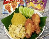 Foto langkah ke 5 dari resep Nasi Kuning Ayam Crispy.