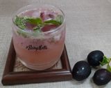 A picture of step 4 of Jamun Mint Cooler.