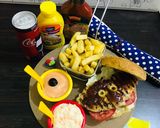 A picture of step 11 of Chicken buffalo burger meal.