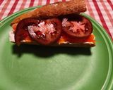 Foto del paso 5 de la receta Biscotes salmón con tomate