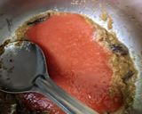 A picture of step 4 of Chicken curry.