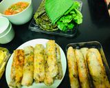 Hình bước làm 3 của món Bánh đa nem