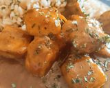 Foto del paso 8 de la receta: Pechugas de pollo al curry, yakiniku y leche de coco con arroz
