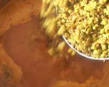 A picture of step 4 of Misal Pav (homemade masala).