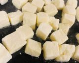 A picture of step 4 of Palak Paneer.