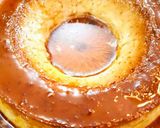 A picture of step 7 of Creme Caramel.