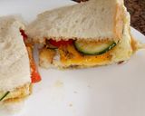 A picture of step 1 of White bread #snack.