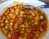 Foto del paso 9 de la receta: Garbanzos con arroz y chorizo ricos de la Brigada Espartana