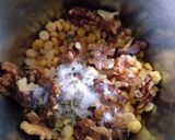 A picture of step 2 of Walnut masala Vada.