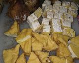 Foto langkah ke 1 dari resep Ikan pe asap,tahu,tempe disantanin.