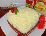 Foto langkah ke 7 dari resep Bolu red velvet ekonomis.