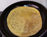 A picture of step 7 of Puran Poli.