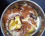 A picture of step 3 of Dark Chocolate cake.