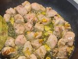 Pavo al ajillo - Sin Gluten