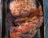 A picture of step 10 of Christmas Honey glazed cider ham.