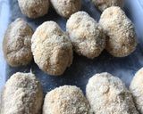 A picture of step 9 of Ham Croquettes in the Air Fryer.