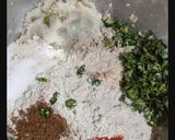 A picture of step 1 of Water chestnut and Sweet Potato Skillet Cakes (शिंगाडा आणि रताळ्याचे थालीपीठ).