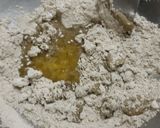 A picture of step 1 of Millet Bajri Flour Sukhdi.