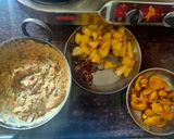 A picture of step 3 of Egg potatoes Biryani.