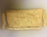 A picture of step 2 of Japanese Aburaage Roll (Miso taste).