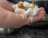 A picture of step 4 of Ukadiche modak (steamed modak).