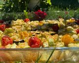 Pas rețetă Dovlecei cu roșii și parmezan la cuptor! 4 fotografie