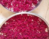 A picture of step 4 of Amla beetroot mukhwas.
