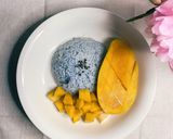Hình bước làm 2 của món Giảm cân + eat clean: Smoothie + cơm xoài + mì đậu hũ