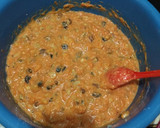 Foto del paso 4 de la receta: Cupcakes de zanahoria (piña, pasas y nuez)