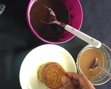 சாக்கோ லேயர் மேரி கோல்ட் பிஸ்கெட் டெசர்ட் - (Choco layer biscuit dessert recipe in tamil) ரெசிபி ஸ்டேப் 8 புகைப்படம்