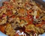 A picture of step 5 of Natu Kodi Iguru/Country Chicken Curry.