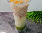 Foto langkah ke 3 dari resep Nangka matcha latte.