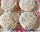 A picture of step 5 of Crispy, Potato, sweet corn cheese cutlets.