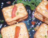 A picture of step 4 of Tuc chicken sandwich 💕ٹک چکن سینڈوچ💕.