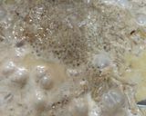 A picture of step 3 of Lauki ka Halwa.