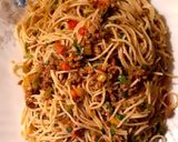 A picture of step 5 of Spaghetti bolognese.