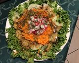 Une image de l'étape 4 de Frisée aux concombre carottes et radis sauce balsamique.