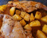 Foto del paso 4 de la receta: Conejo al horno adobado