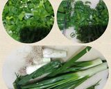 A picture of step 4 of Vegetables Fried Rice.