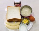 Foto langkah ke 1 dari resep Roti gulung Nutella isi pisang.