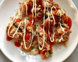 Hình bước làm 3 của món Bánh mì nướng muối ớt