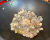 A picture of step 2 of Seafood Lasagna.