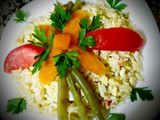 Arroz con huevos