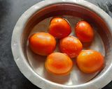 A picture of step 1 of Tomato spicy kadhi.