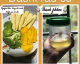 Hình bước làm 1 của món Nước Dashi rau củ