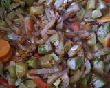 Foto del paso 2 de la receta: Reineta al horno con arroz integral y verduras guisadas
