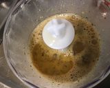 Une image de l'étape 4 de Sauce salade aux fruits, melfor et noisette.