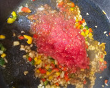Foto del paso 4 de la receta: Arroz de secreto con un toque mexicano
